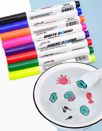 Magical Water Painting Tools Whiteboard Pen Drawing Set DIY Toys Erasable Marker Pens Dry Erase Education Games Toy for Children
