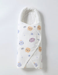 Newborn Baby Sleeping Bag Ultra-Soft Warm Blanket Pure Cotton Cocoon Infant Boys Girls Clothes Nursery Wrap Swaddle Bebe
