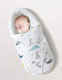 Newborn Baby Sleeping Bag Ultra-Soft Warm Blanket Pure Cotton Cocoon Infant Boys Girls Clothes Nursery Wrap Swaddle Bebe
