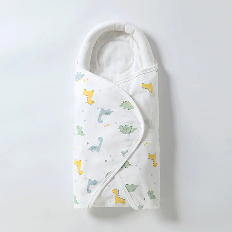 Newborn Baby Sleeping Bag Ultra-Soft Warm Blanket Pure Cotton Cocoon Infant Boys Girls Clothes Nursery Wrap Swaddle Bebe