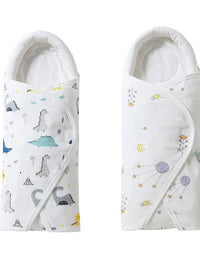 Newborn Baby Sleeping Bag Ultra-Soft Warm Blanket Pure Cotton Cocoon Infant Boys Girls Clothes Nursery Wrap Swaddle Bebe
