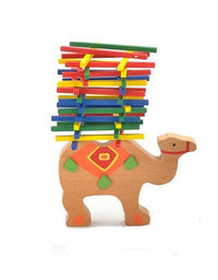 Kids Wooden Toys Moon Elephant Animals Balancing Game Kids Educational Toys for Baby Building Blocks Children Balance Toys ZXH
