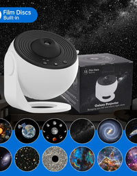 Night Light Galaxy Projector Starry Sky Projector 360° Rotate Planetarium Lamp For Kids Bedroom Valentines Day Gift Wedding Deco
