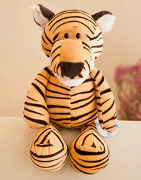 25cm 35cm Super Cute Stuffed Toys for Kids Sleeping Mate Jungle Animals Dolls Elephant Dog Tiger Fox Lion Giraffe Raccoon Monkey
