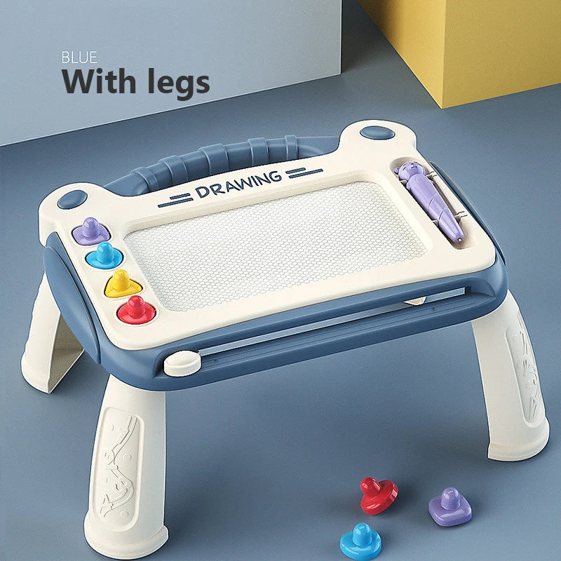 Children Drawing Tablet Magnetic Painting Board Learning Toys For Kids Writing Table Portable Graffiti Desk Educational Toy Gift