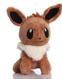 20cm TAKARA TOMY Eevee Plush Toys Doll Pokemon Eevee Soft Stuffed Animals Plush Toys Gifts for Kids Children Birthday Gifts
