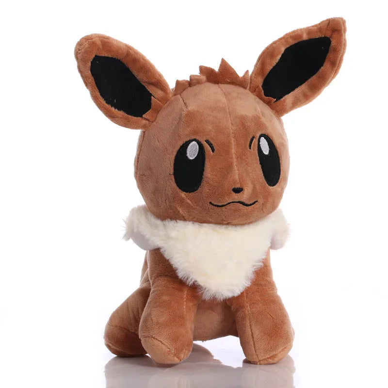 20cm TAKARA TOMY Eevee Plush Toys Doll Pokemon Eevee Soft Stuffed Animals Plush Toys Gifts for Kids Children Birthday Gifts