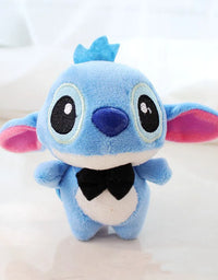 20cm Disney Lilo and Stitch Couple Style Plush Toy Cartoon Stitch Stuffed Plush Dolls Pendant Girl Toys Kids Xmas Birthday Gift
