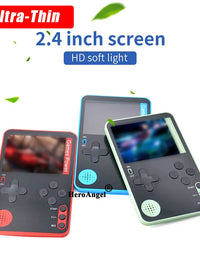 New Ultra Thin Handheld Video Game Console Portable Game Player Built-in 500 Classic Games For Kids Adults Retro Gaming Console
