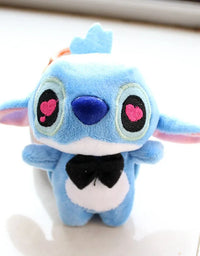 20cm Disney Lilo and Stitch Couple Style Plush Toy Cartoon Stitch Stuffed Plush Dolls Pendant Girl Toys Kids Xmas Birthday Gift
