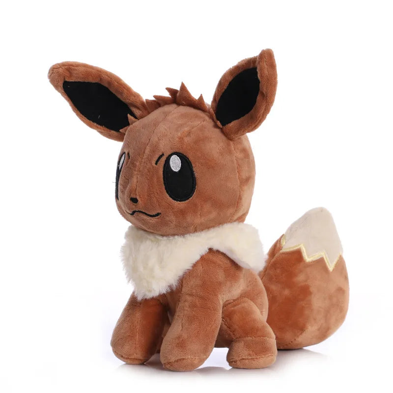 20cm TAKARA TOMY Eevee Plush Toys Doll Pokemon Eevee Soft Stuffed Animals Plush Toys Gifts for Kids Children Birthday Gifts