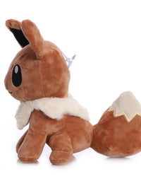 20cm TAKARA TOMY Eevee Plush Toys Doll Pokemon Eevee Soft Stuffed Animals Plush Toys Gifts for Kids Children Birthday Gifts
