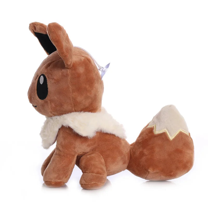 20cm TAKARA TOMY Eevee Plush Toys Doll Pokemon Eevee Soft Stuffed Animals Plush Toys Gifts for Kids Children Birthday Gifts