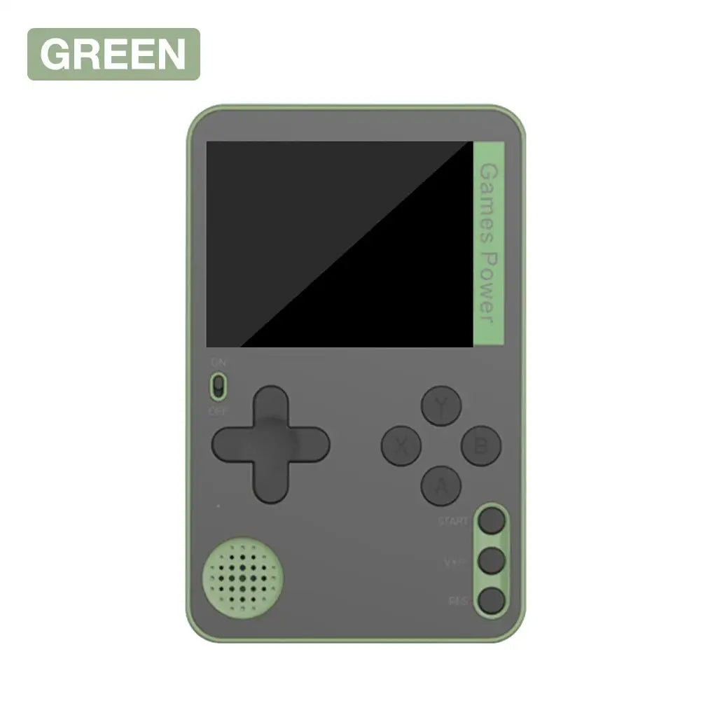 New Ultra Thin Handheld Video Game Console Portable Game Player Built-in 500 Classic Games For Kids Adults Retro Gaming Console