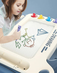 Children Drawing Tablet Magnetic Painting Board Learning Toys For Kids Writing Table Portable Graffiti Desk Educational Toy Gift
