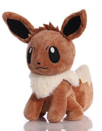 20cm TAKARA TOMY Eevee Plush Toys Doll Pokemon Eevee Soft Stuffed Animals Plush Toys Gifts for Kids Children Birthday Gifts
