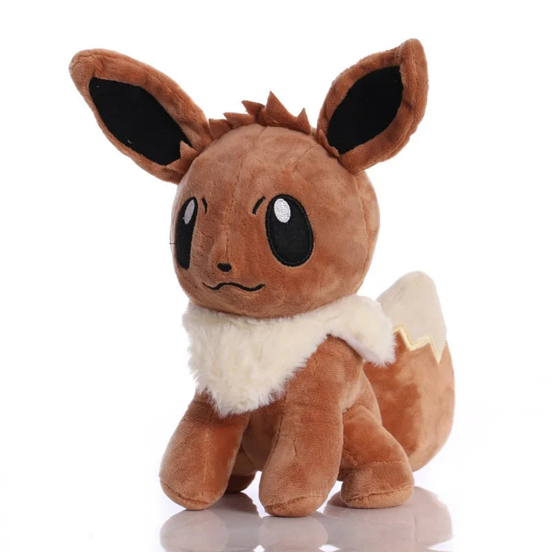 20cm TAKARA TOMY Eevee Plush Toys Doll Pokemon Eevee Soft Stuffed Animals Plush Toys Gifts for Kids Children Birthday Gifts