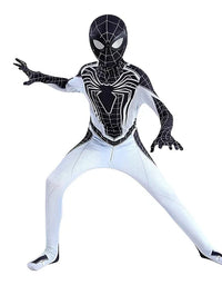 Negative Zone Spiderman Costume Superhero Spider Man Cosplay Bodysuit for Kids Zentai Halloween Spider Man Cosplay Jumpsuit
