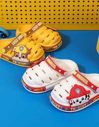 Paw Patrol Boys Girls Chase Rubble Skye Kids Non-slip Bathroom Slippers Cartoon Hole Shoes Baby Beach Shoes Kids Gifts
