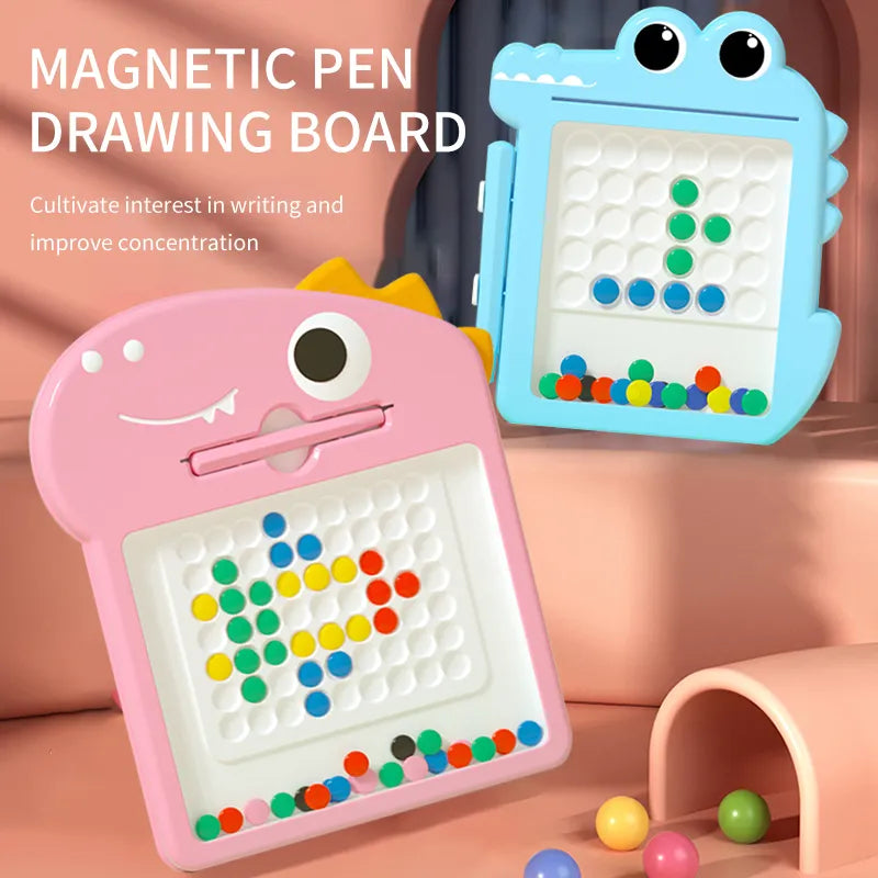 Magnetic Pen Drawing Board Children's Magnetic Pen  Baby Drawing Board Girls Educational Toy