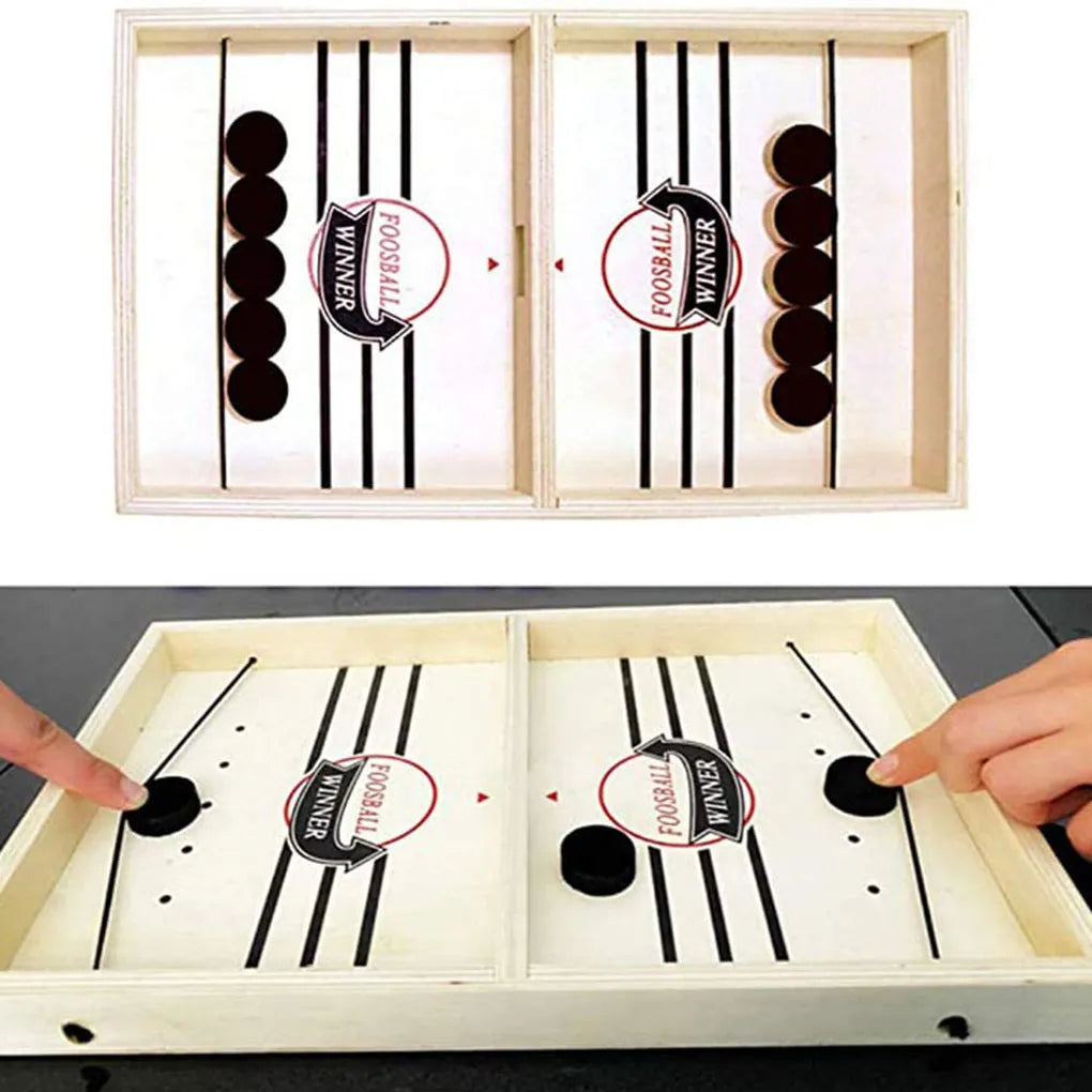 Foosball Winner Games Table Hockey Game Catapult Chess Parent-child Interactive Toy Fast Sling Puck Board Game Toys For Children