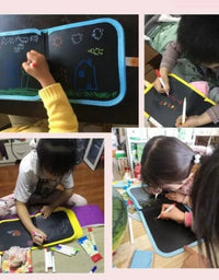 Children Magic Blackboard Educational Child Games Coloring Books Kids Toys to Draw 6 Pages Erase Boards with Water Chalk Pens
