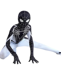 Negative Zone Spiderman Costume Superhero Spider Man Cosplay Bodysuit for Kids Zentai Halloween Spider Man Cosplay Jumpsuit
