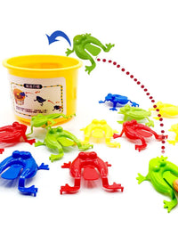 10-20Pcs Jumping Frog Bounce Fidget Toys For Kids Novelty Assorted  Stress Reliever Toys For Children Birthday Gift Party Favor
