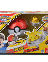 Original Pokemon Anime Pikachu Eevee Charmande Squirtle Mew Launchers Children Arena Action Figures Model Toys Gift
