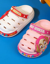 Paw Patrol Boys Girls Chase Rubble Skye Kids Non-slip Bathroom Slippers Cartoon Hole Shoes Baby Beach Shoes Kids Gifts
