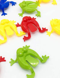 10-20Pcs Jumping Frog Bounce Fidget Toys For Kids Novelty Assorted  Stress Reliever Toys For Children Birthday Gift Party Favor
