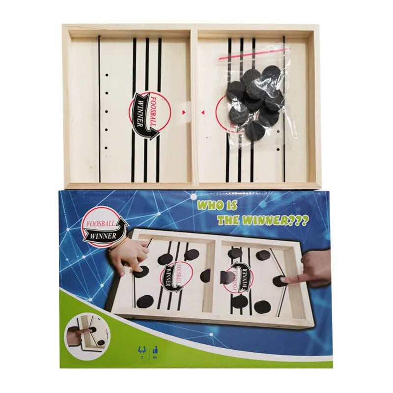 Foosball Winner Games Table Hockey Game Catapult Chess Parent-child Interactive Toy Fast Sling Puck Board Game Toys For Children