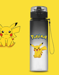 Pokemon 560ML Water Cup Anime Portable Children's Cute Pikachu Plastic Cartoon Outdoor Sports Large Capacity Water Bottle Gifts
