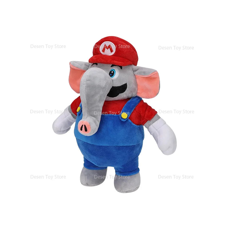 2 Styles New Mario Bros Plush Elephant Mario Elephant Luigi Stuffed Animal Doll Plushie Kids Gifts For Children Birthday