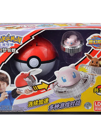 Original Pokemon Anime Pikachu Eevee Charmande Squirtle Mew Launchers Children Arena Action Figures Model Toys Gift
