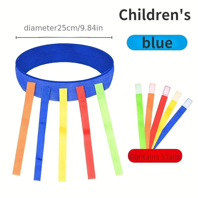 Children Outdoor Funny Game Toy Belt For Kindergarten Kids Catching Tail Training Equipment Teamwork Game Toys for Children