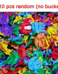 10-20Pcs Jumping Frog Bounce Fidget Toys For Kids Novelty Assorted  Stress Reliever Toys For Children Birthday Gift Party Favor
