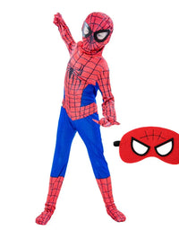 4-12Y Kids Superhero Cosplay Costume Child Halloween/Christmas/Prom Party Set Gift Kids Carnival Games Dress Up Costumes
