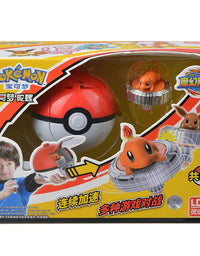 Original Pokemon Anime Pikachu Eevee Charmande Squirtle Mew Launchers Children Arena Action Figures Model Toys Gift
