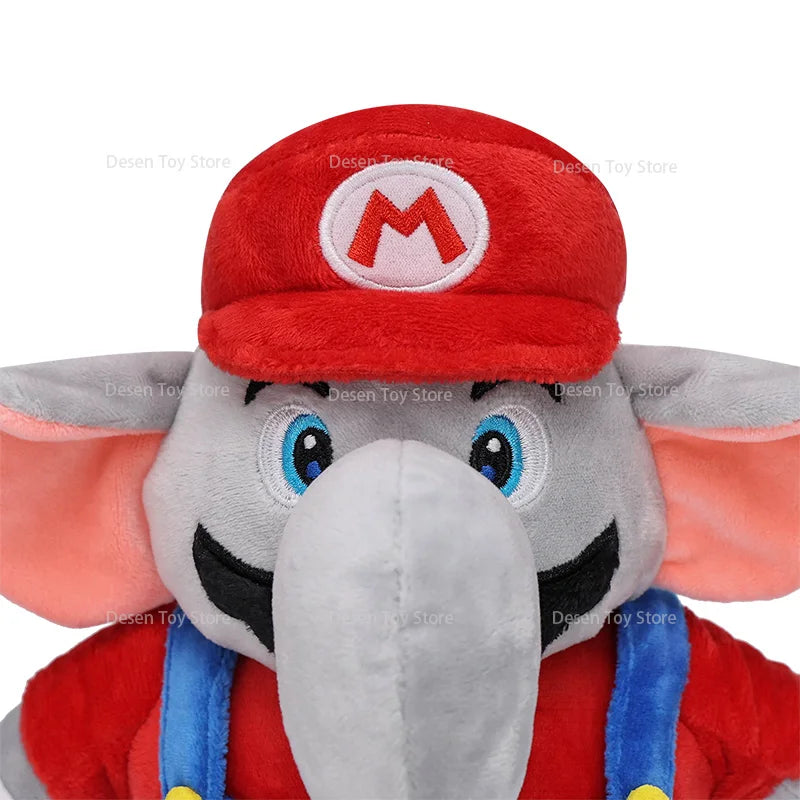 2 Styles New Mario Bros Plush Elephant Mario Elephant Luigi Stuffed Animal Doll Plushie Kids Gifts For Children Birthday