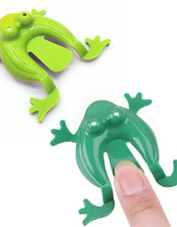 10-20Pcs Jumping Frog Bounce Fidget Toys For Kids Novelty Assorted  Stress Reliever Toys For Children Birthday Gift Party Favor
