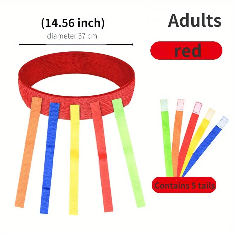 Children Outdoor Funny Game Toy Belt For Kindergarten Kids Catching Tail Training Equipment Teamwork Game Toys for Children