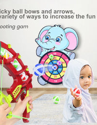 Montessori Throw Sport Slingshot Target Sticky Ball Dartboard Basketball Board Games Educational Children's outdoor Game toy
