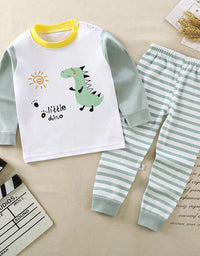 Kids Clothes Children Sets Children's Clothing Boys Girls CottonAutumn winter Clothing Pants Sleepwear Underwear Christmas Gift
