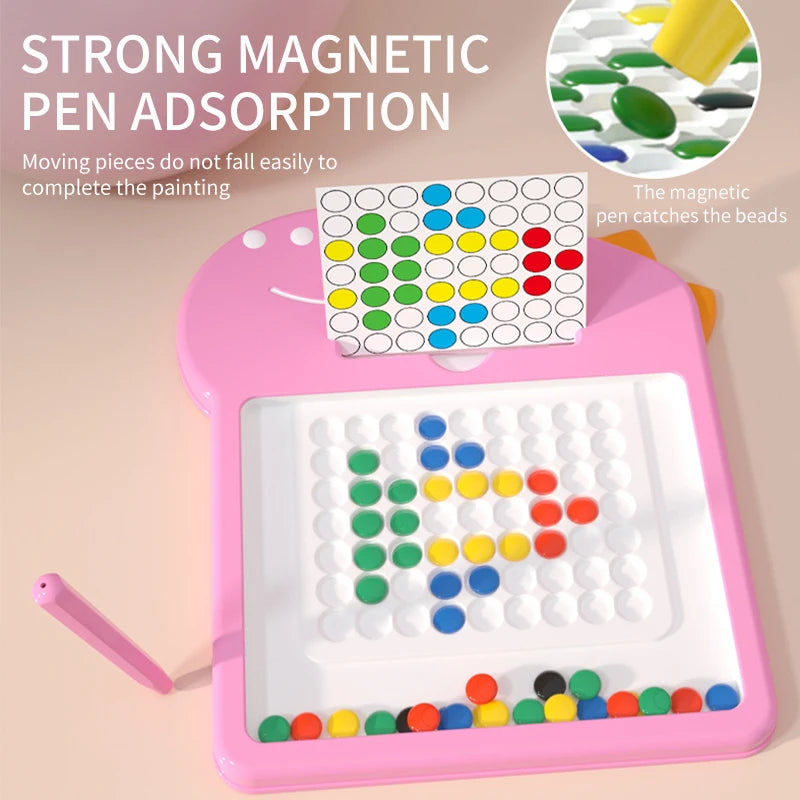 Magnetic Pen Drawing Board Children's Magnetic Pen  Baby Drawing Board Girls Educational Toy