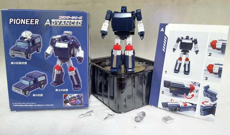 Mini Soundwave With Laserbeak Transformation MFT HS-03 HS03 Hot Soldiers G1 Pocket War Deformation Action Figure Robot Toy Gifts