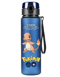 Pokemon 560ML Water Cup Anime Portable Children's Cute Pikachu Plastic Cartoon Outdoor Sports Large Capacity Water Bottle Gifts
