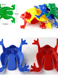 10-20Pcs Jumping Frog Bounce Fidget Toys For Kids Novelty Assorted  Stress Reliever Toys For Children Birthday Gift Party Favor
