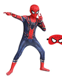 4-12Y Kids Superhero Cosplay Costume Child Halloween/Christmas/Prom Party Set Gift Kids Carnival Games Dress Up Costumes
