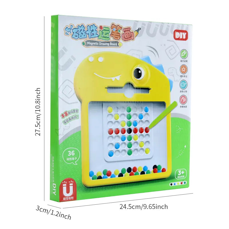 Magnetic Pen Drawing Board Children's Magnetic Pen  Baby Drawing Board Girls Educational Toy